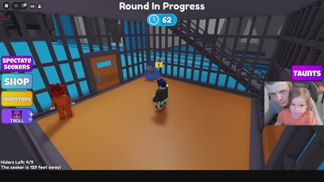 Roblox с Полиной #22 Mega Hide And Seek