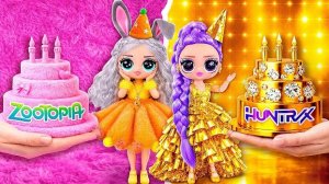 День Рождения Руми и Джуди! Золотые и Пушистые Поделки для Кукол