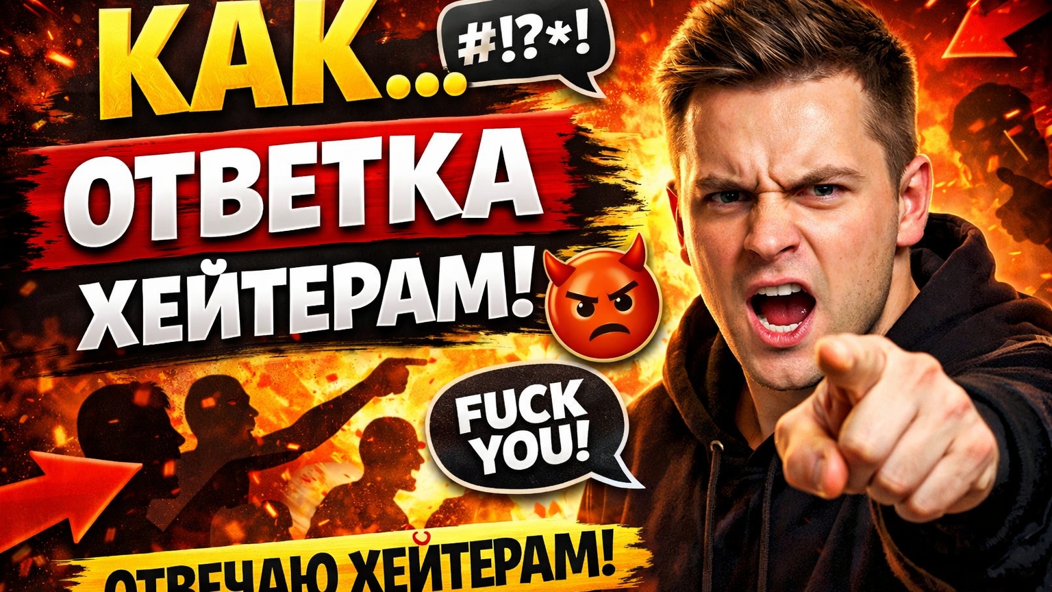 ответка хейтерам