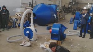 Рубительная машина АП-600Н с электромотором