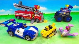 Щенячий патруль Крепыш разбил скалу. Маршалл и Гончик приходят на помощь. Мультики для детей