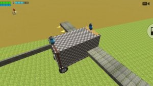 Я построил самолёт в Chicken Gun крушение самолёта