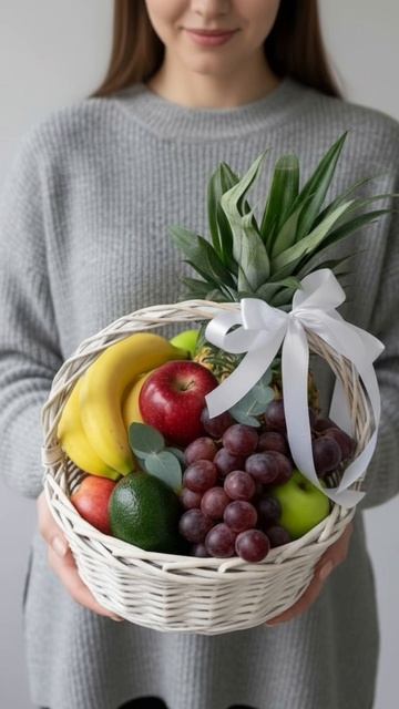 Фруктовая корзина с доставкой Https://rostov-buket.ru/shop/korziny/fruktovye-korziny