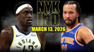 14.03.2026 | ОБЗОР МАТЧА | Индиана Пэйсерс - Нью-Йорк Никс | Highlights