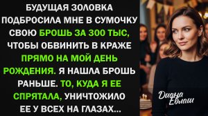 Будущая золовка спрятала брошь в моей сумочке, чтобы обвинить в краже. Я устроила ей сюрприз