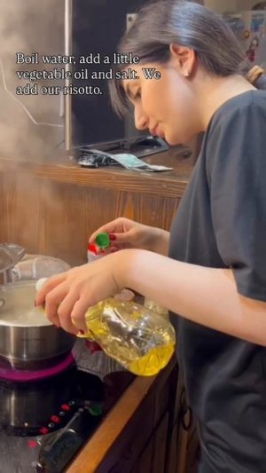 СЖВ-225_Барсегян Нара Ервандовна_Risotto with spinach and chicken