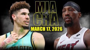 18.03.2026 | ОБЗОР МАТЧА | Шарлотт Хорнетс - Майами Хит | Highlights