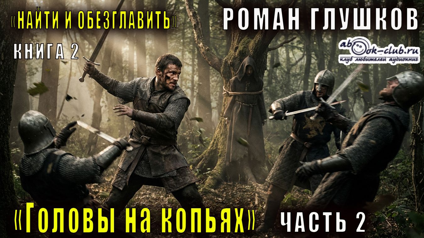 02.02 Роман Глушков "Найти и обезглавить" (книга 2) Головы на копьях (часть 2) смотреть онлайн