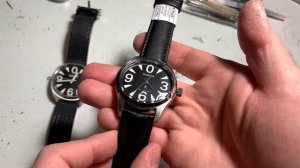 Дмитрий Бродниковский-часы Ракета-Big Zero Зеро black сапфир+сталь СССР