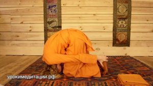 Шишангасана или поза зайца.