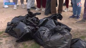 На особо охраняемой природной территории Севастополя прошел субботник