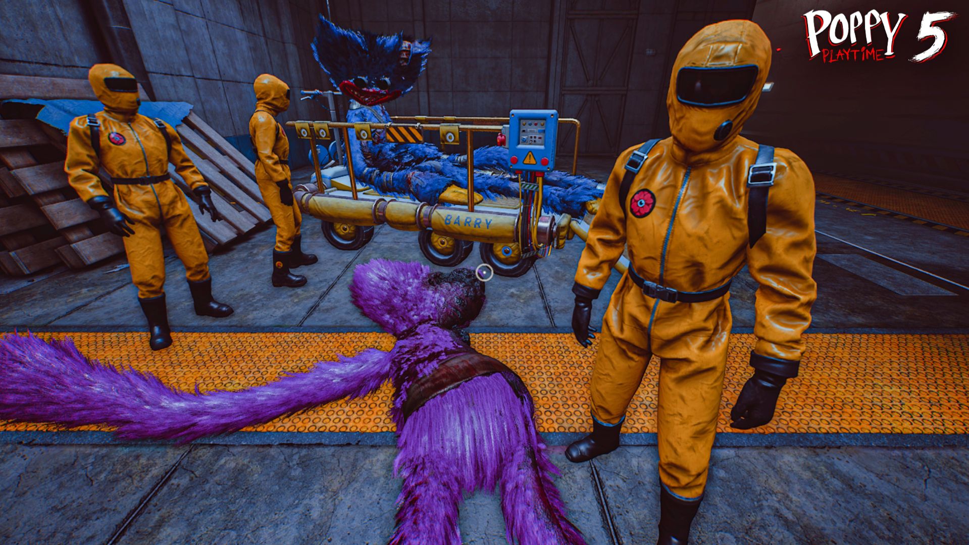 Рабочие начали уборку - Poppy Playtime 5