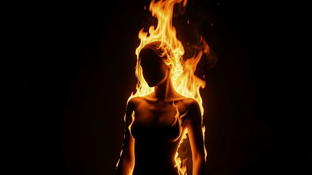 🔥 FLAMES OF HER VOICE  Hypnotic Female Ambient Mix
