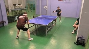 Ким А. (602) - Олехнович М. (428) Первая Лига "С" 21.03 настольный теннис Клубный Чемпионат СПб