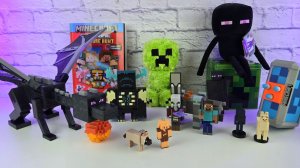 Мультики для детей Распаковка Игрушек Minecraft!