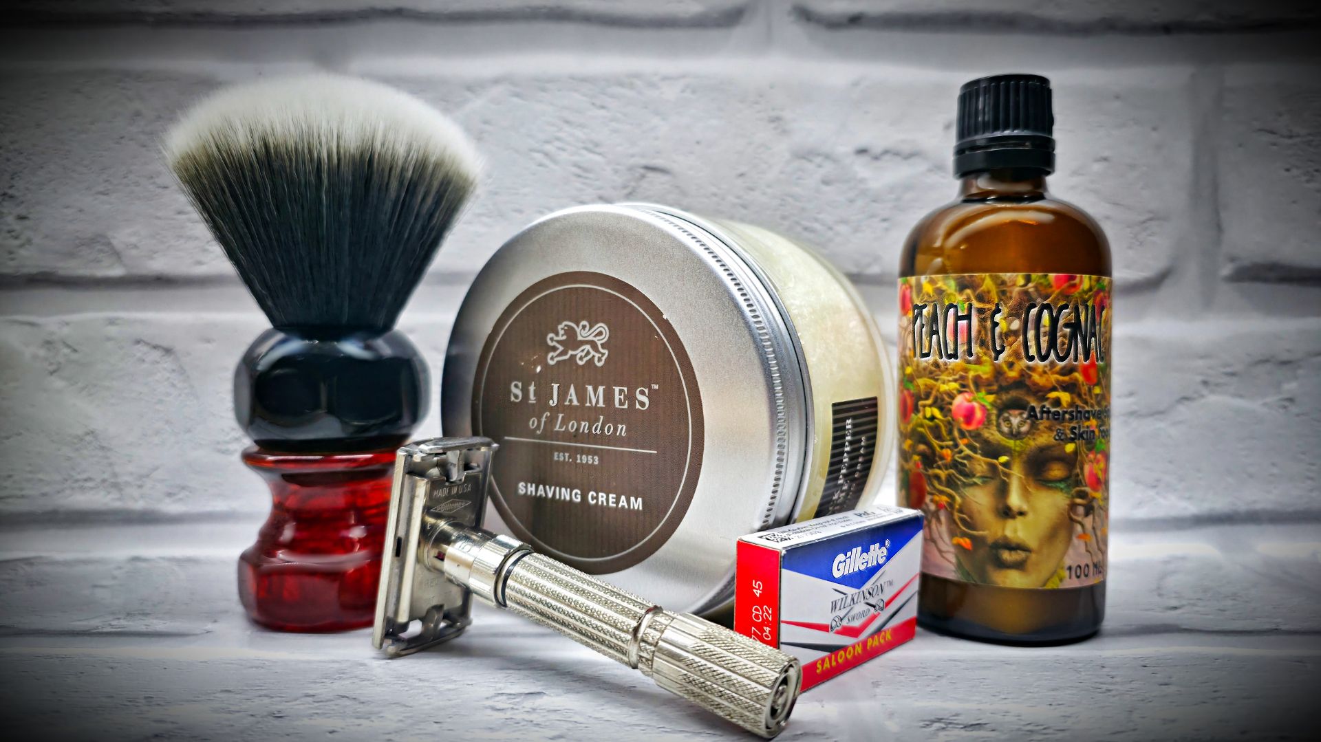 Бритье! Gillette Fatboy - Gillette - PAA - St. James - AE - Timeless