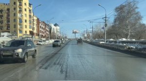 4K Новосибирск 21 Марта Весна Большевистская Октябрьский мост Сибирь Сити154 Жилье Недвижимость