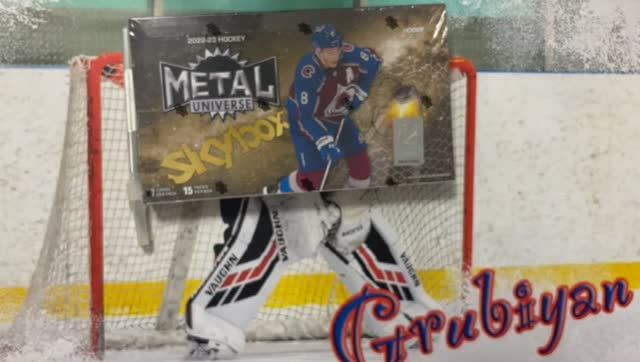 Брейк 1 Hobby Box 2022-23 Skybox Metal Universe Hockey. Аукцион #2