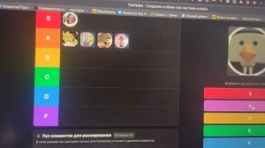 Тир лист рутуберов