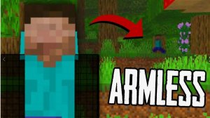 За МНОЙ СЛЕДИЛО страшное существо Armless на моём МИРЕ в Minecraft! Майнкрафт Дакплей Компот