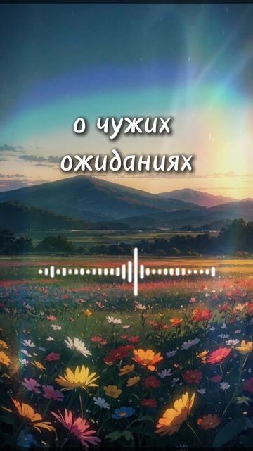 о чужих ожиданиях