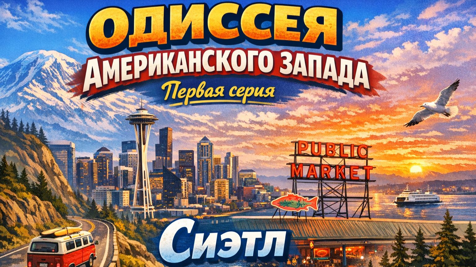 Одиссея Американского Запада: Первая серия - Сиэтл