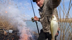 Рыбалка на реке перед нерестовым запретом.