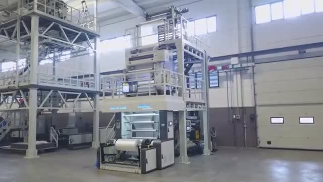 ABA HS 1200 BLOWN FILM MACHINE —