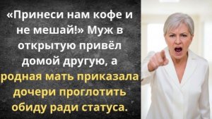 Родная мать приказала терпеть унижения!|Истории из жизни| Аудио рассказы|Аудиокниги слушать онлайн|