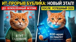 🤣 ИТ-КОТ: Бублик уходит в цифровую реальность!