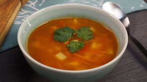 Суп с нутом и свининой