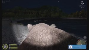 Что будет если догнать медведя в игре Русская Рыбалка 4...