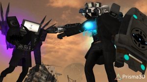 Что если титан ТВ мен 1.5 сражался против титана камерамена 1.5 в скибиди туалет? (ПЕРЕЗАЛИВ) (ПРИЗМ