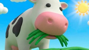 Весёлая ферма . Кто что ест? | Песенка для детей | Музыкаша