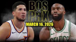 17.03.2026 | ОБЗОР МАТЧА | Бостон Селтикс - Финикс Санз | Highlights