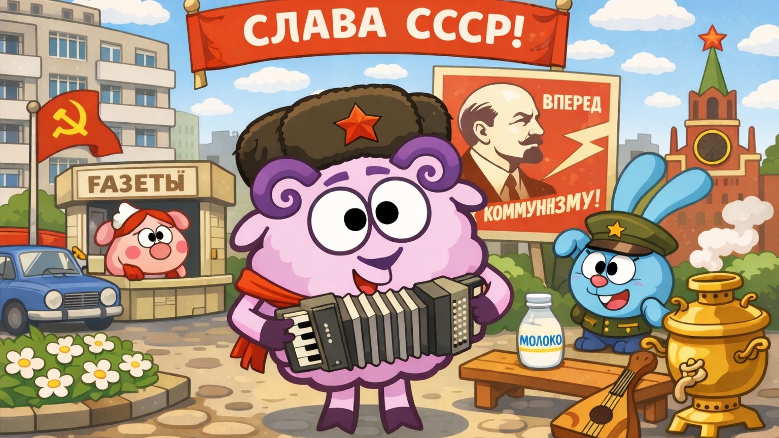 Бараш попал в СССР! (5 эпизод)