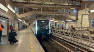 «Новинка!» Метропоезд «Балтиец» (81-725/726/727.2) №200 на ст.м.Парнас, 2026 год