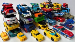 Полный комплект «Трансформеры: Спасательный бот и трансформер на один шаг: Бамблби и Оптимус Прайм»