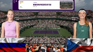 ⏰22:00 (8) 🇷🇺Мирра Андреева - (32) 🇨🇿Мэри Бузкова