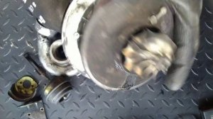 Разборка турбины с ам  MB OM611 2.2 D.