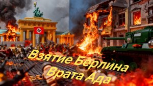 Лего мультфильм взятие Берлина ( Врата Ада ) 5 серия