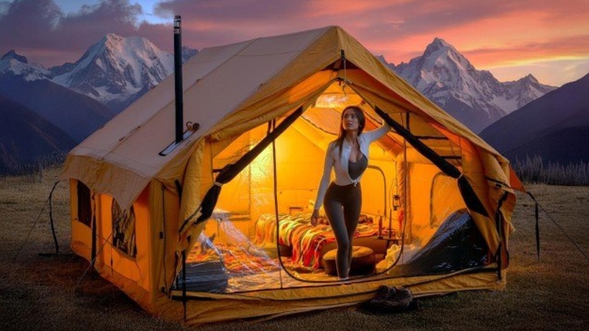 3 Дня кемпинга в горах в люксовой палатке.