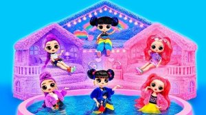 Строим Пушистый Дом для Кейпоп охотниц на демонов! Поделки для кукол L.O.L.