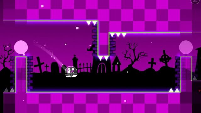 прохожу уровень Space Pirates в GD World