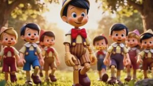 Клип История Про Отважность и Подвиг Пиннокио и о том как он стал человеком/Мои стихи/Нейросеть