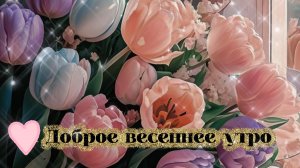 Доброе весеннее утро | Весенние музыкальные открытки с пожеланиями 🤗