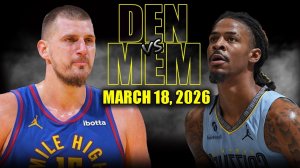 19.03.2026 | ОБЗОР МАТЧА | Мемфис Гриззлиз - Денвер Наггетс | Highlights