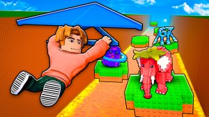 Роблокс, но ЛЕТИ Чтобы СПАСТИ БРЕЙНРОТОВ! 😱 Glide for Brainrots в Роблокс!