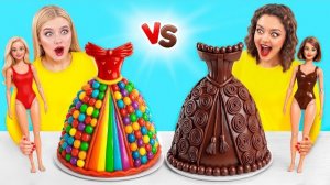 🍿 Укрась Торт с Куклой Челлендж | Смешные Ситуации с Едой от Multi DO Girls