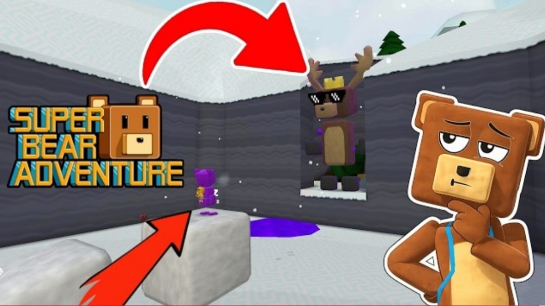 Супер Мишка Приключения/Прохождение игры Super Bear Adventure/Мультик для детей